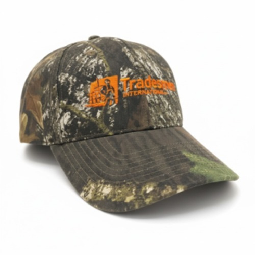 New - Mossy Oak Tradesman International Camo Baseball Cap